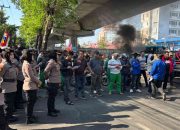 Aksi Kegiatan Menyampaikan Pendapat di Makassar Berjalan Aman, Tertib dan Kondusif, Polda Sulsel Kedepankan Pengamanan Humanis