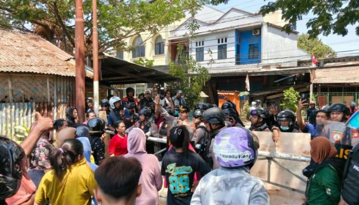 Bentrokan Pecah di Bitowa Raya Makassar, Kapolrestabes Makassar di Lokasi Redam Kericuhan