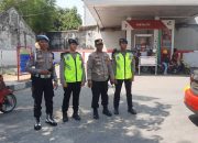 Kapolsek Tamalate Pantau SPBU, Stok BBM Tersedia dan Antrean Kendaraan Normal