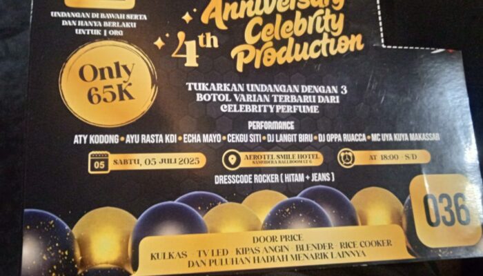 ANNIVERSARY ANN SELEBRITY Ke-4: Bunda Ana Rayakan dengan Meriah Bersama Karyawan dan Rekan Media