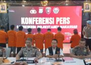 Kapolrestabes Makassar Ungkap Kasus Pembunuhan di Maccini Gusung dan Pemerkosaan di Barombong.