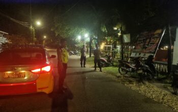Kapolsek Apresiasi Personel, Patroli 02.00 WITA Perkuat Keamanan Tallo