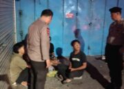 Patroli Malam Temui Pemuda Nongkrong, Polsek Rappocini Berikan Imbauan Humanis