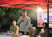 Polrestabes Makassar Sosialisasikan Layanan 110 dalam Kegiatan Ngopi Kamtibmas